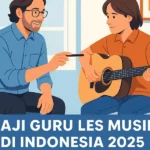 Gaji Guru Les Musik Per Jam dan Per Bulan