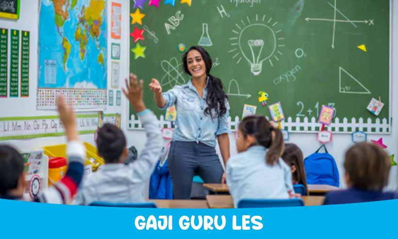 Gaji Guru Les