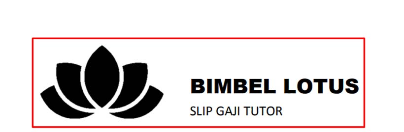 Komponen Slip Gaji Guru Bimbel lembaga